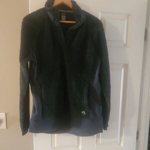 Mountain Hardwear ..Green Fleece Jacket